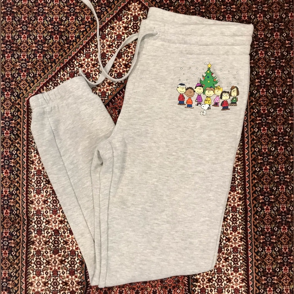 Charlie Brown Christmas Jogger sweat pants. New never worn.
